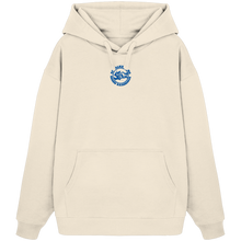 Laden Sie das Bild in den Galerie-Viewer, Organic Oversize Hoodie "Schalke Fans gegen Rassismus" Natural Raw (Stick)