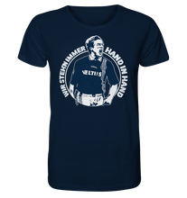 Laden Sie das Bild in den Galerie-Viewer, Wir steh'n immer Hand in Hand | Navy | Organic Shirt