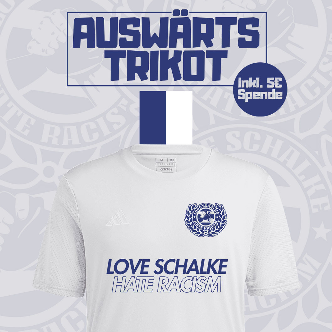 Vorbestellung: AUSWÄRTSTRIKOT | Love Schalke x Hate Racism